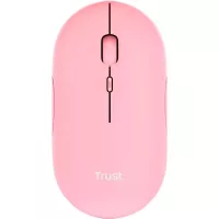 Мышка Trust Puck Wireless/Bluetooth Silent Pink Фото