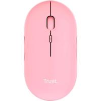 Мишка Trust Puck Wireless/Bluetooth Silent Pink Фото