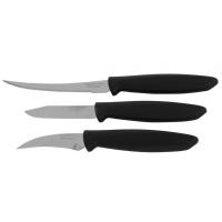 Набор ножей Tramontina Plenus Black 3 предмети Фото