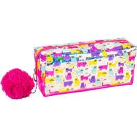 Пенал Cool For School голографический с помпоном 1 отделение розовый Фото