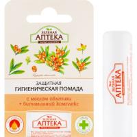 Гигиеническая помада Green Pharmacy С маслом облепихи 3.6 г Фото