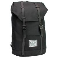 Рюкзак школьный Bodachel 46*16*30 см Черный Фото