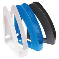 Лоток для бумаг Economix вертикальный с передней стенкой Радуга пластик, че Фото