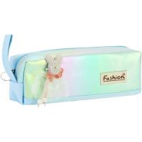 Пенал Cool For School 1 отделение с аппликацией Голубой Фото