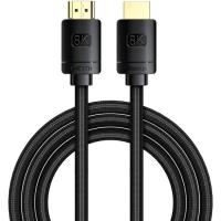 Кабель мультимедийный Baseus HDMI M to HDMI M 1.0m V2.1 Фото
