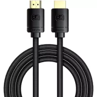 Кабель мультимедийный Baseus HDMI M to HDMI M 1.0m V2.1 Фото