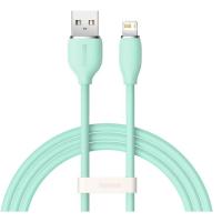 Дата кабель Baseus USB 2.0 AM to Lightning 2.0m 2.4A Jelly Liquid Sil Фото