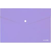 Папка - конверт Economix А4 180 мкм, непрозора лавандова Фото