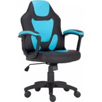 Крісло ігрове GT Racer X-1414 Black/Light Blue Фото
