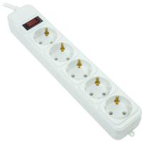 Сетевой фильтр питания PowerPlant 7м, 5 розеток, євро, 100% мідь (JY-1056/7B) Фото