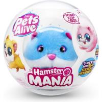 Интерактивная игрушка Pets & Robo Alive S1 - Забавный хомячок (голубой) Фото