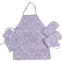 Фартук MirSon Набор №217 - Blue patterns две прихватки + две пер Фото