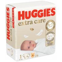 Подгузники Huggies Extra Care Розмір 1 (2-5 кг) 22 шт Фото