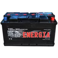 Акумулятор автомобільний ENERGIA 100Ah Ев (-/+) (800EN) Фото