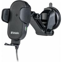 Универсальный автодержатель Verbatim FWC-01 with Qi Fast Wireless Car Charger Фото