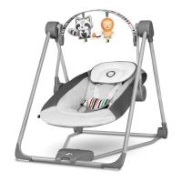 Кресло-качалка Lionelo Otto Cozy Grey Фото