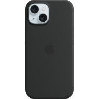 Чохол до мобільного телефона Apple iPhone 15 Silicone Case with MagSafe Black Фото