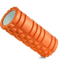 Масажный ролик U-Powex UP_1020 EVA foam roller 33x14см Orange Фото