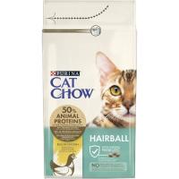 Сухий корм для кішок Purina Cat Chow Hairball з куркою 1.5 кг Фото