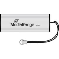 USB флеш накопичувач Mediarange 64GB Black/Silver USB 3.0 Фото