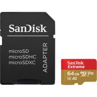 Карта пам'яті SanDisk 64GB microSD class 10 UHS-I U3 Extreme Фото