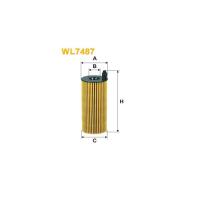 Фильтр масляный Wixfiltron WL7487 Фото