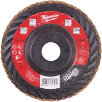 Круг зачистний Milwaukee пелюстковий CERA TURBO SLC50/125, зерно 40, 125 мм Фото