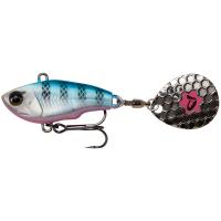 Блесна Savage Gear Fat Tail Spin 65mm 16.0g Blue Silver Pink Фото