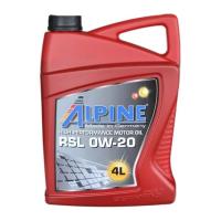 Моторна олива Alpine 0W-20 RSL 4л Фото