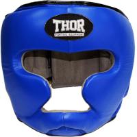 Боксерский шлем Thor 705 S ПУ-шкіра Синій Фото
