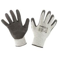 Защитные перчатки Neo Tools нітрилове покриття, поліефірний трикотаж, р.10, сі Фото