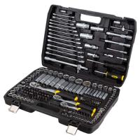 Набор инструментов Sigma насадок торцевых и бит 1/4", 3/8", 1/2" 216шт CrV Фото