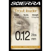 Волосінь Scierra Trout 9' 2.7m 0.14mm 3lb Фото