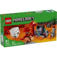 Конструктор LEGO Minecraft Засада у портала в Нижний мир 352 детале Фото