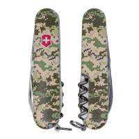 Нож Victorinox Spartan Army 91 мм Піксель + Лого Фото