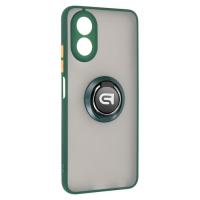 Чохол до мобільного телефона Armorstandart Frosted Matte Ring OPPO A18 4G / A38 4G Dark Green Фото
