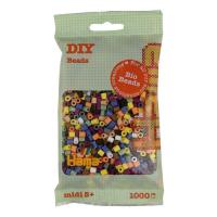 Набор для творчества Hama БИО цветные бусины, 10 цветов, 1000 шт термомозаик Фото