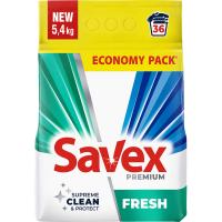 Пральний порошок Savex Premium Fresh 5.4 кг Фото