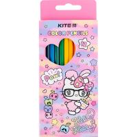Олівці кольорові Kite Hello Kitty 12 кольорів Фото