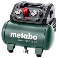Компрессор Metabo BASIC 160-6 W OF безмасляный, 900Вт, 6л, 160л/мин, Фото