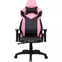 Крісло ігрове 1stPlayer WIN101 Black-Pink Фото