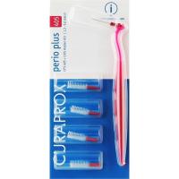 Щетки для межзубных промежутков Curaprox Perio Plus CPS 405 D 1.5 – 5 мм 5 шт. + держатель Фото