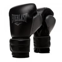 Боксерские перчатки Everlast Powerlock Boxing Gloves 870310-70-8 чорний 10 oz Фото