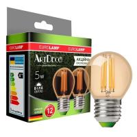 Лампочка Eurolamp LED G45 5W 530 Lm E27 4000K deco 2шт Фото