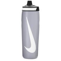 Пляшка для води Nike Refuel Bottle 32 OZ сірий, чорний, білий 946 мл N. Фото