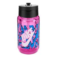 Бутылка для воды Nike TR Renew Recharge Straw Bottle 16 OZ рожевий, чорн Фото