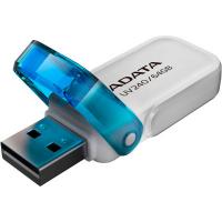USB флеш накопичувач ADATA 64GB AUV 240 White USB 2.0 Фото
