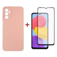 Чохол до мобільного телефона Dengos Samsung Galaxy M13 Case + Glass (Pink) Фото