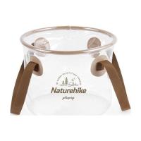 Ведро складное Naturehike ПВХ NH20SJ040 10л прозорий Фото