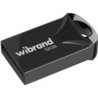 USB флеш накопитель Wibrand 32GB Hawk Black USB 2.0 Фото